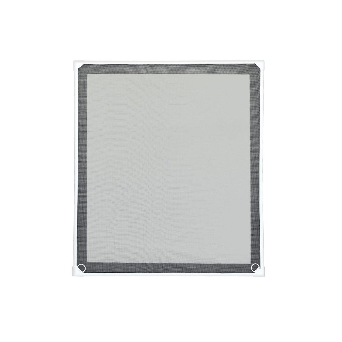 2er Set Insektenschutzfenster magnetisch wetterfest weiß - B-Ware sehr gut