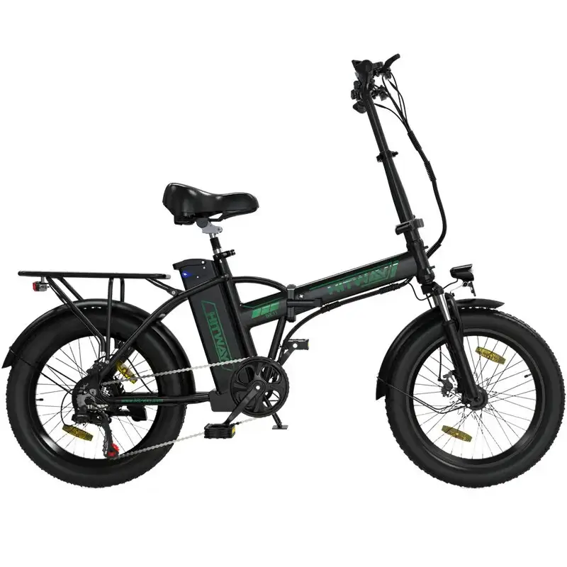 HITWAY BK11 Klapprad E-Bike – 250W Motor, 20 Fat Tires, 11.2Ah Akku, Aluminiumrahmen