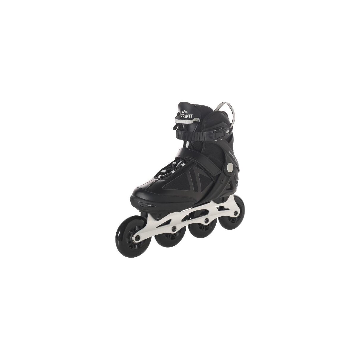 CRIVIT Damen-Inlineskates, Softboot, 41, schwarz - B-Ware sehr gut