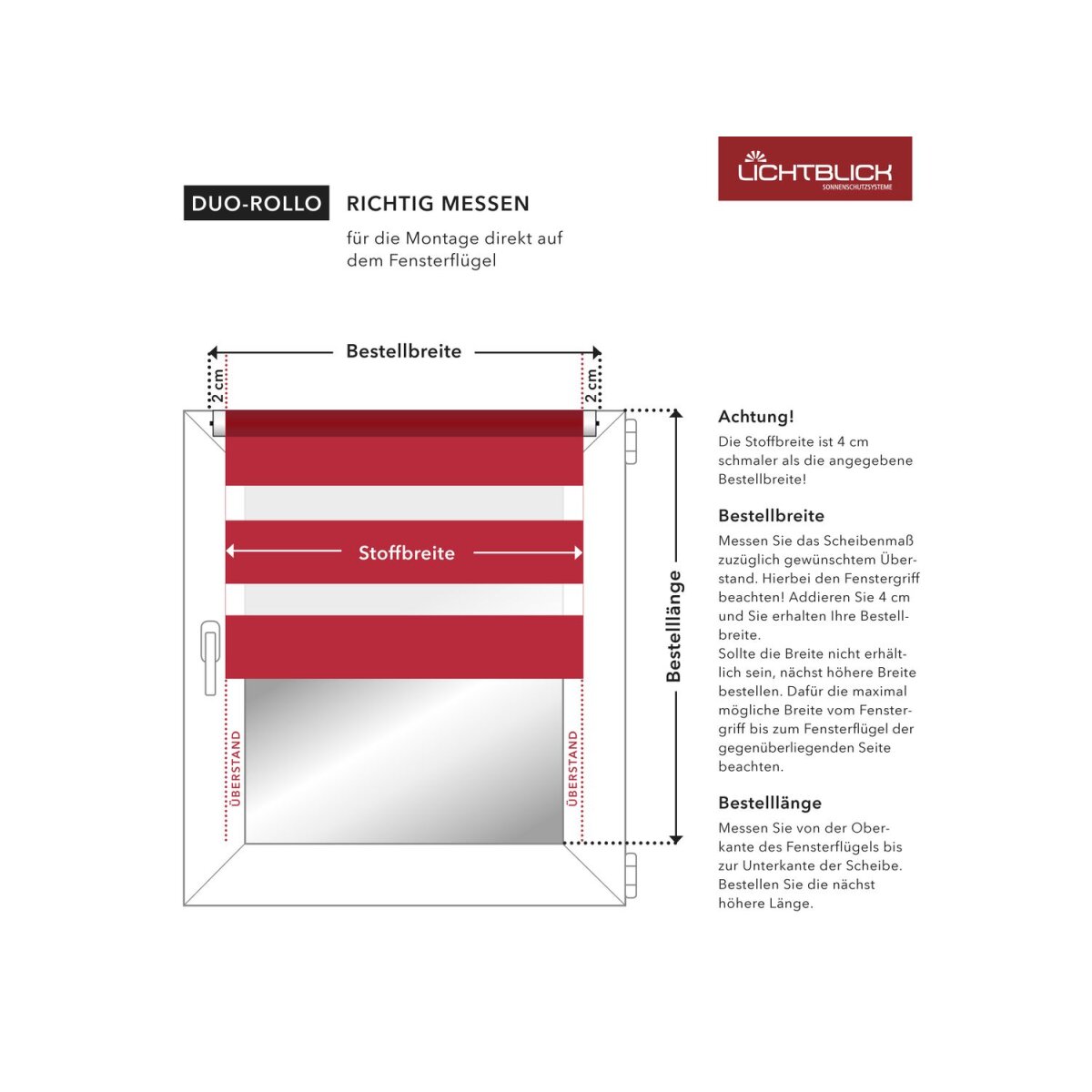 Lichtblick Klemmfix Duo-Rollo, Sonnen- und Sichtschutz, Lichtregulierung, ohne Bohren, Grau, 120 cm, 150 cm - B-Ware neuwertig