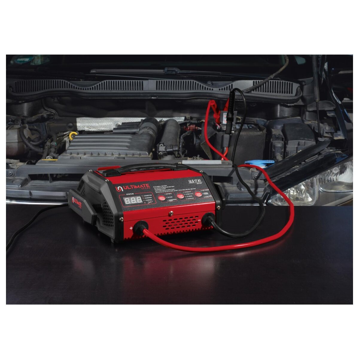 ULTIMATE SPEED® ULG 17 A1 Kfz-Batterieladegerät mit Starthilfefunktion - B-Ware sehr gut