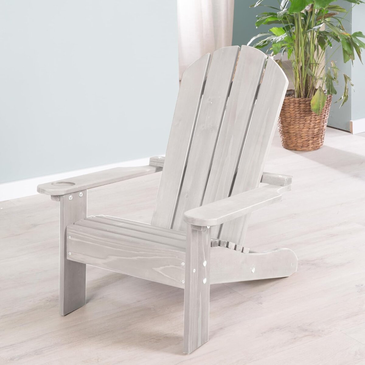 roba 'Deck Chair' Outdoorstuhl, grau - B-Ware sehr gut