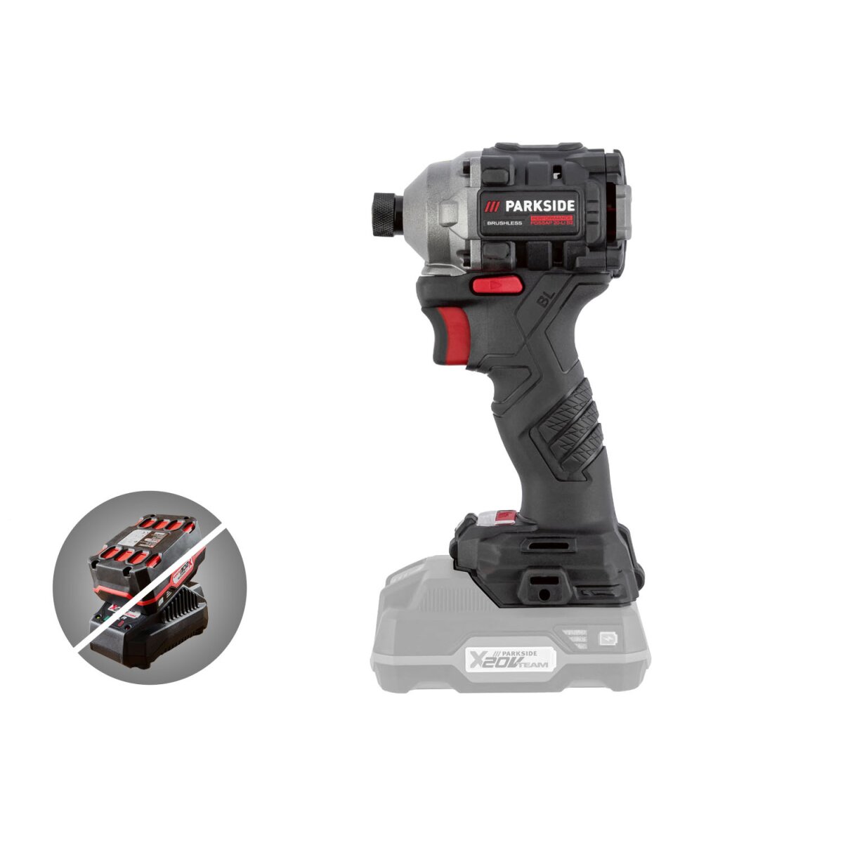 PARKSIDE PERFORMANCE 20 V Akku-Drehschlagschrauber »PDSSAP 20-Li B2« (ohne Akku und Ladegerät) - B-Ware gut