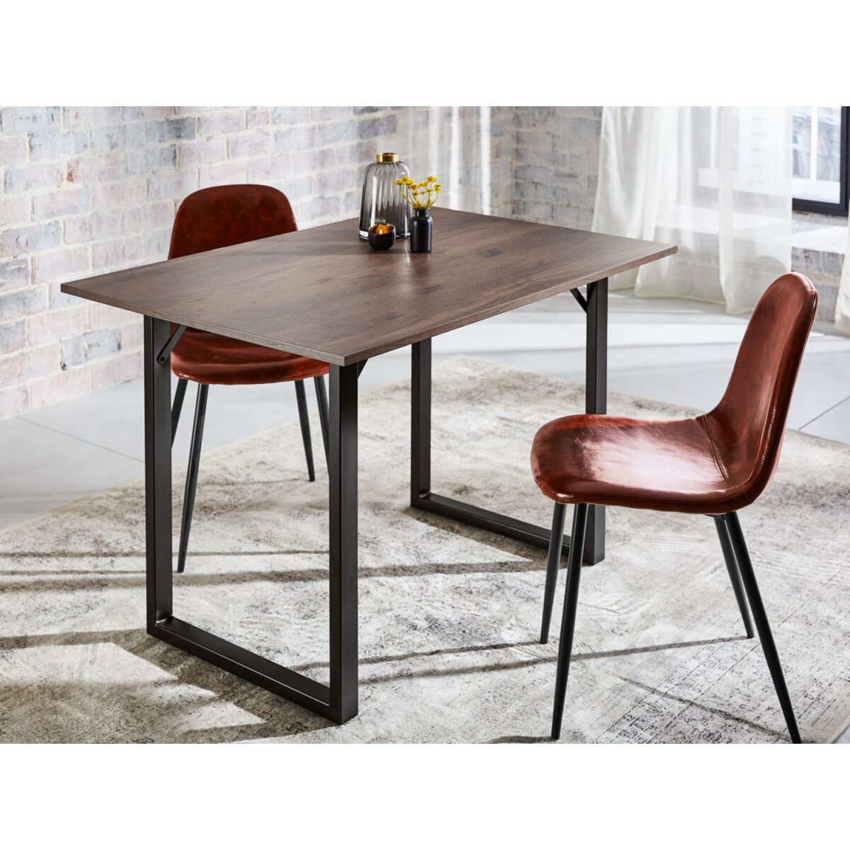 LIVARNO home Esstisch »San Diego«, Industrial-Design - B-Ware Transportschaden Kosmetisch