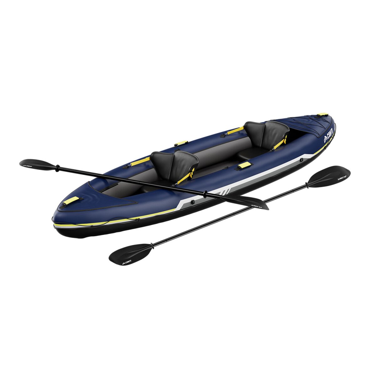 CRIVIT Aufblasbares Kajak Touring, 2-Sitzer - B-Ware neuwertig