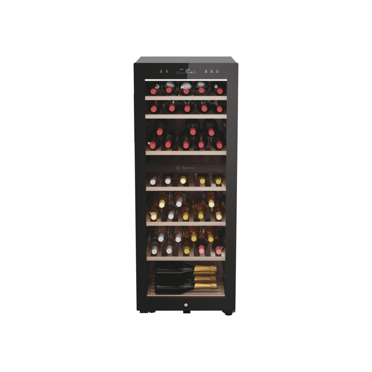 Haier Weinklimaschrank für 77 Flaschen »HWS77GDAU1«, mit einer UV-undurchlässigen Glastür - B-Ware neuwertig