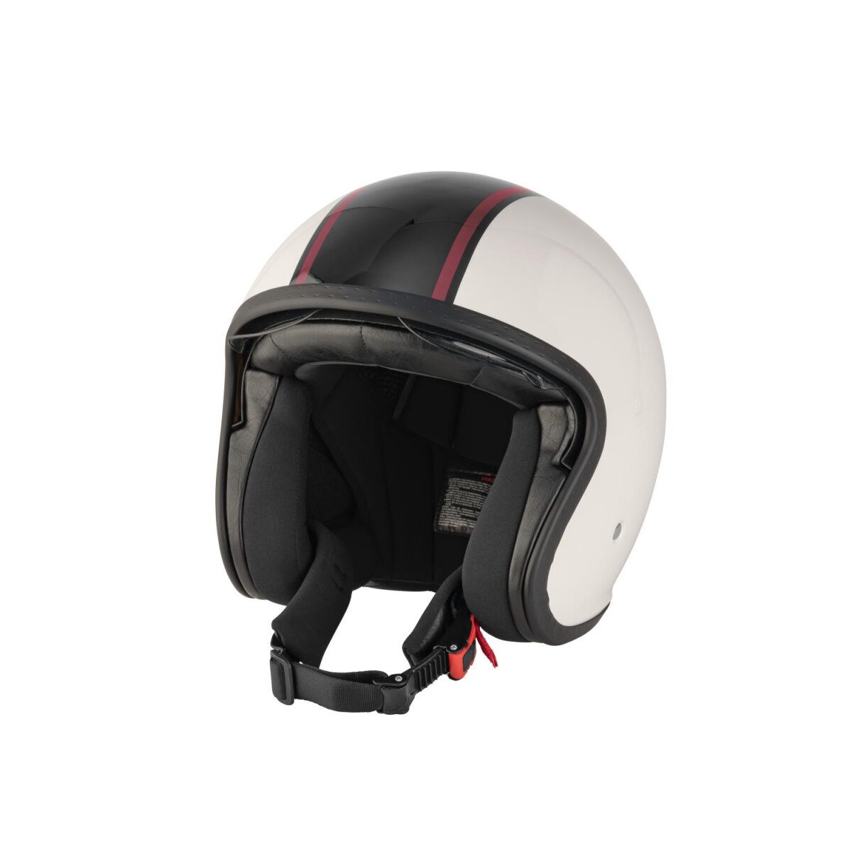 ULTIMATE SPEED® Jethelm, inkl. Helmbeutel und Akustikpolster (creme/schwarz) - B-Ware sehr gut