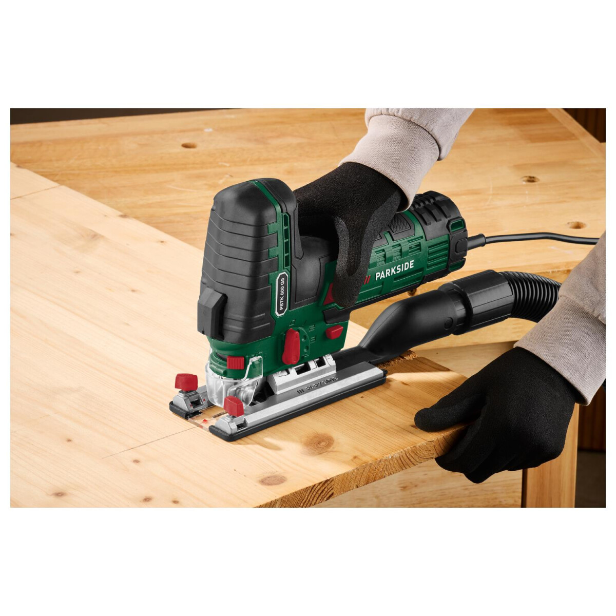 PARKSIDE® Pendelhubstichsäge »PSTK 800 G5«, mit 3-stufig einstellbarem Pendelhub - B-Ware gut