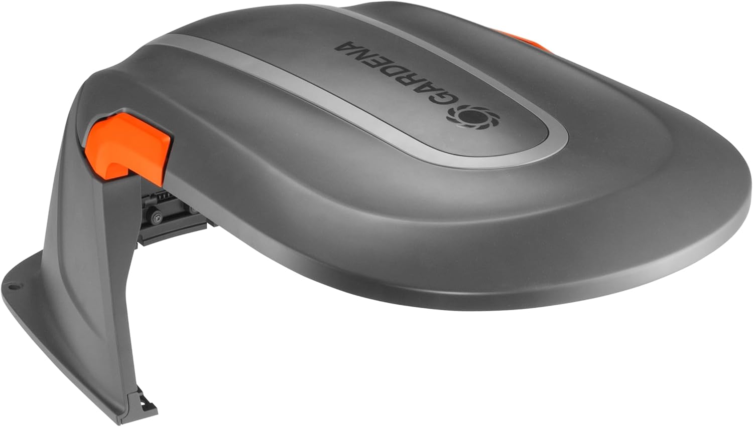 Gardena Original Garage für Mhroboter: Garage für Rasenmher, optimaler Sonnen- und Regenschutz für Rasenroboter und Ladestation (15020-20)