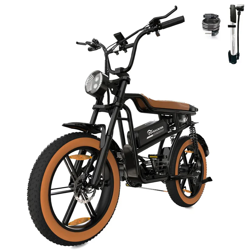 EVERCROSS EK30 E-Bike – 250W, 48V, 20 Zoll Fat Tire