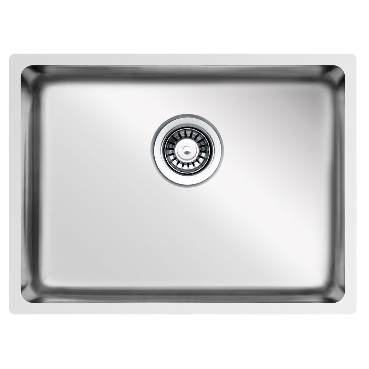 respekta DETROIT Einbauspüle, 59 x 43,5 cm - B-Ware Transportschaden Kosmetisch