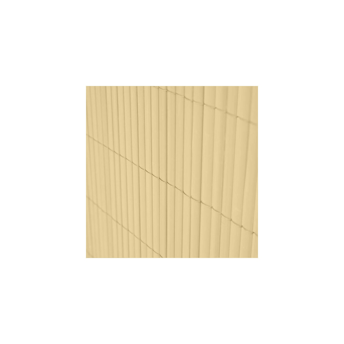 Ribelli Sichtschutzmatte Zaunsichtschutz PVC ca. 1,2 x 4m bambus - B-Ware neuwertig