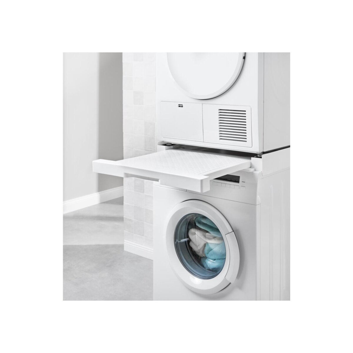 LIVARNO home Zwischenbaurahmen, für Waschmaschine und Wäschetrockner - B-Ware neuwertig