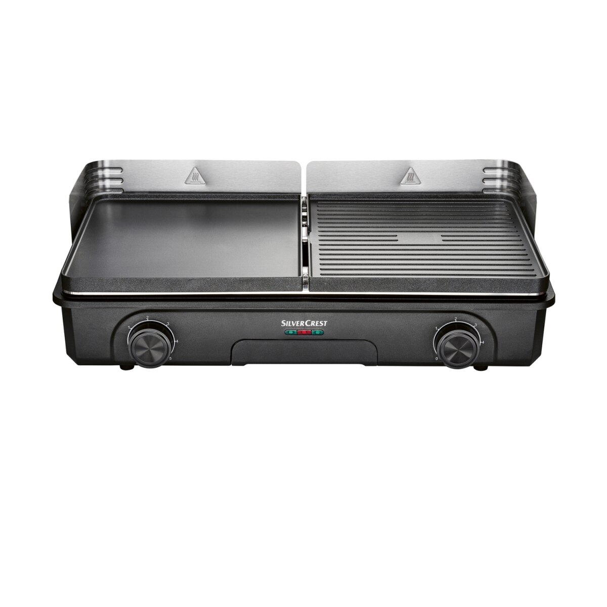 SILVERCREST® KITCHEN TOOLS Tischgrill »STG 2200 A1«, mit zwei separaten Grillflächen - B-Ware neuwertig