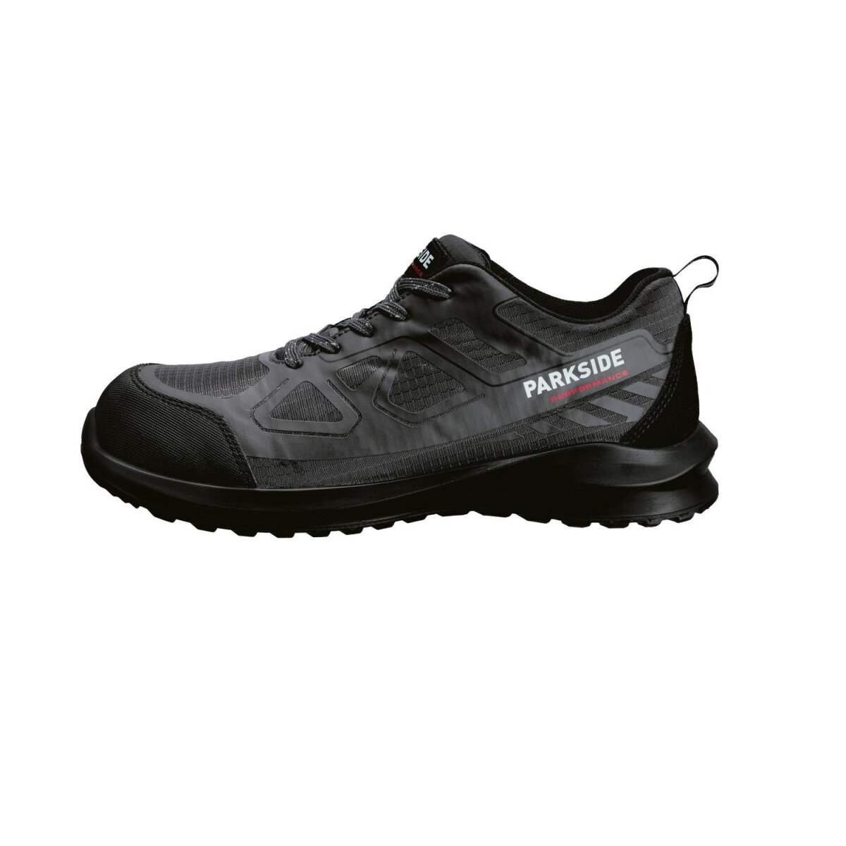 PARKSIDE PERFORMANCE® Herren Sicherheitsschuh, S3, mit Fiberglas-Zehenkappe (Grau, 44) - B-Ware neuwertig