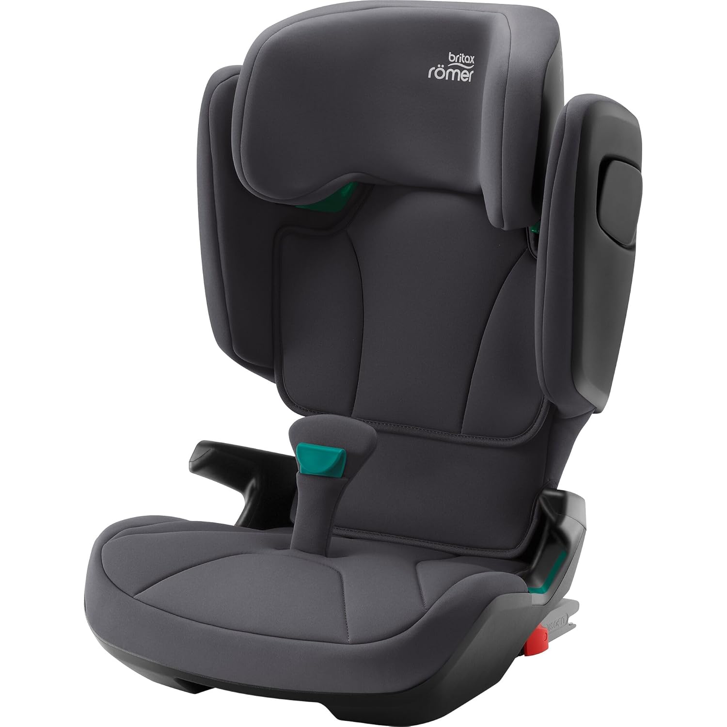 BRITAX RÖMER Kindersitz KIDFIX 2 Z-LINE, für Kinder von 100-150 cm (i-Size) mit und ohne ISOFIX, 3,5-12 Jahre, Midnight Grey