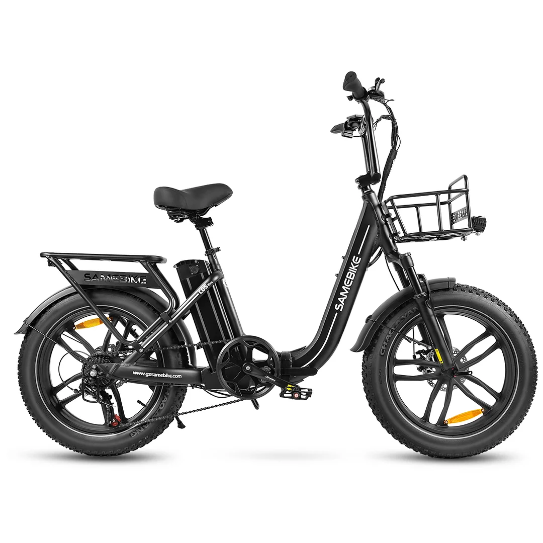 SAMEBIKE C05 Pro 36V 13Ah Akku 500W Motor Step-Through faltbares Fat Tire E-Bike