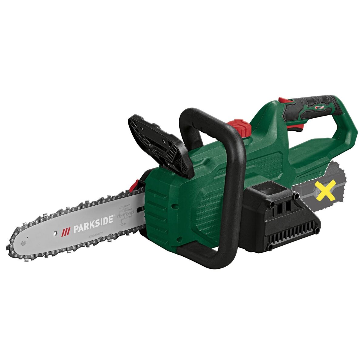 PARKSIDE® 20 V Akku-Kettensäge »PAKS 20-Li E5«, ohne Akku und Ladegerät - B-Ware neuwertig