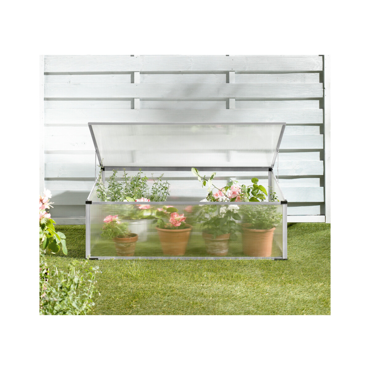 PARKSIDE® Garten-Frühbeet, mit Aluminiumrahmen - B-Ware Transportschaden Kosmetisch