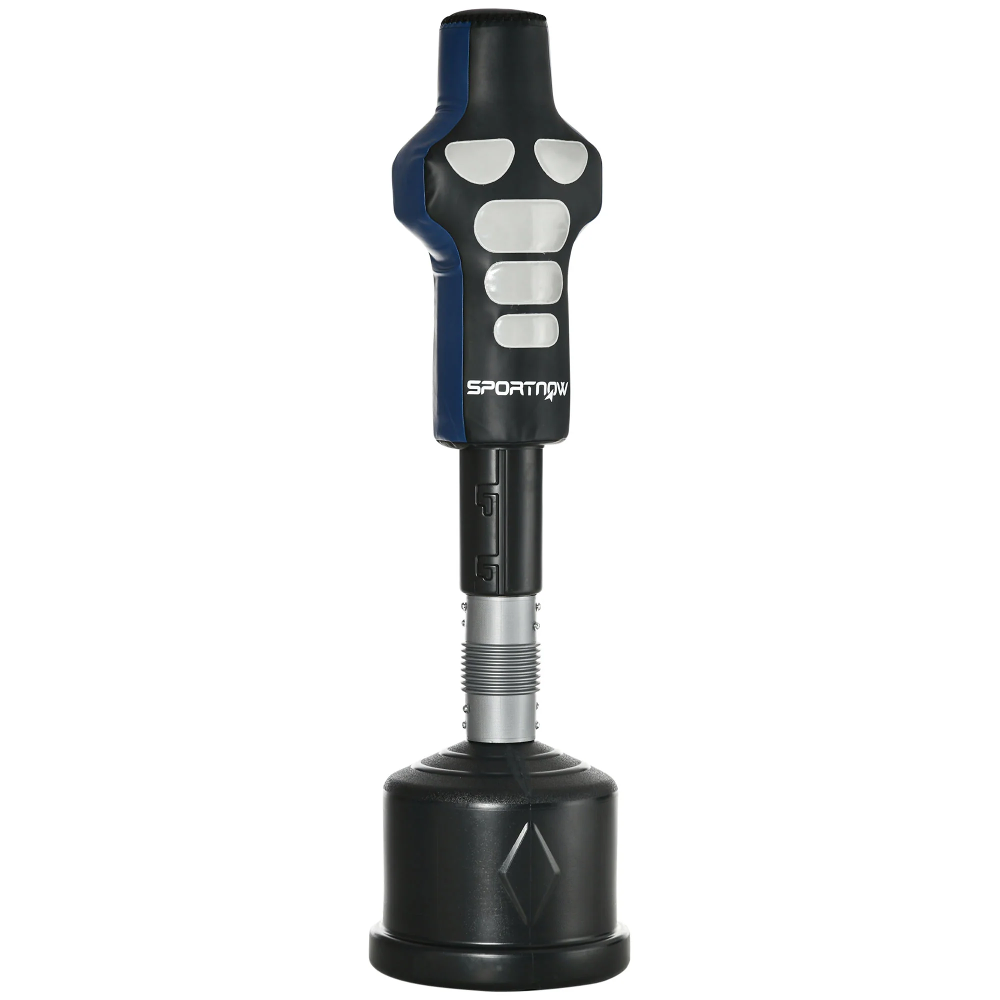 SPORTNOW Boxdummy höhenverstellbar realistische Trefferzonen