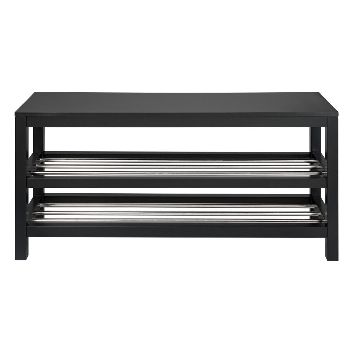 LIVARNO home Bank mit Schuhablage (Schwarz) - B-Ware gut