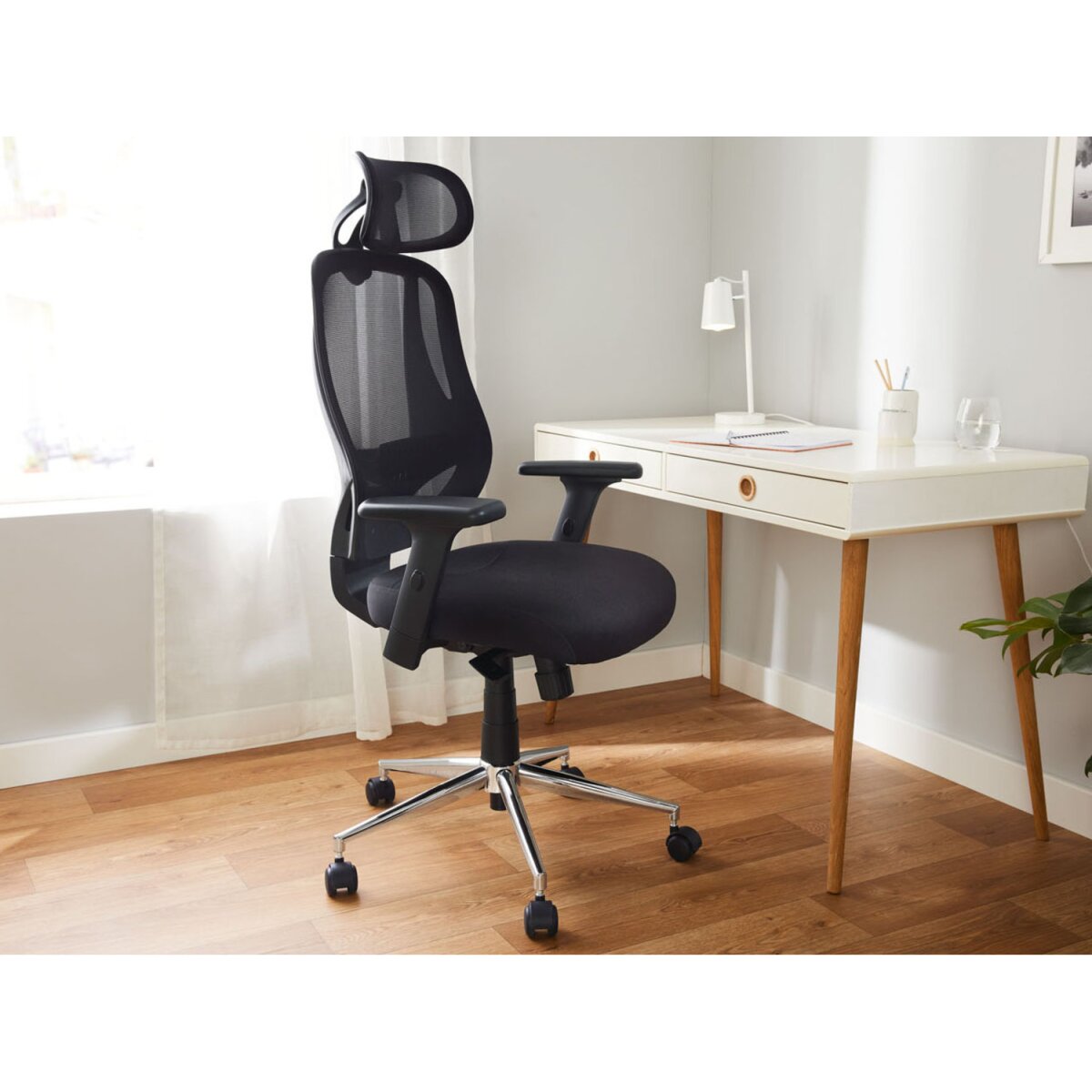 LIVARNO home Drehstuhl, mit verstellbarer Kopfstütze - B-Ware sehr gut