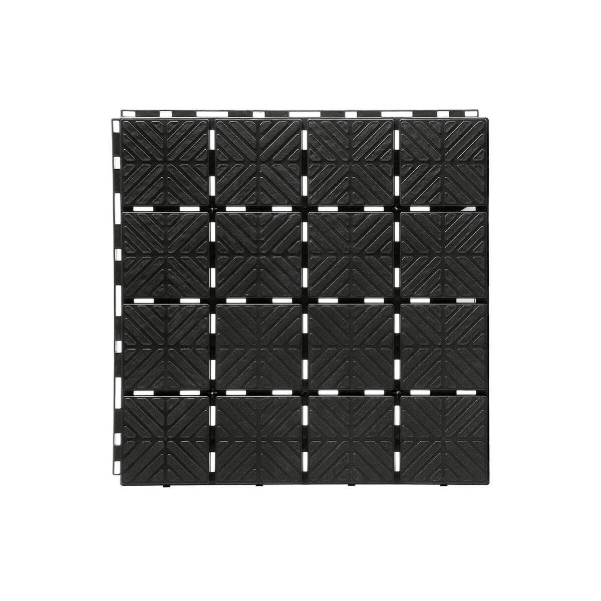 Prosperplast Beetplatten »Easy Square«, Bodenplatten mit 40x40 cm, rutschfest, Klicksystem - B-Ware sehr gut