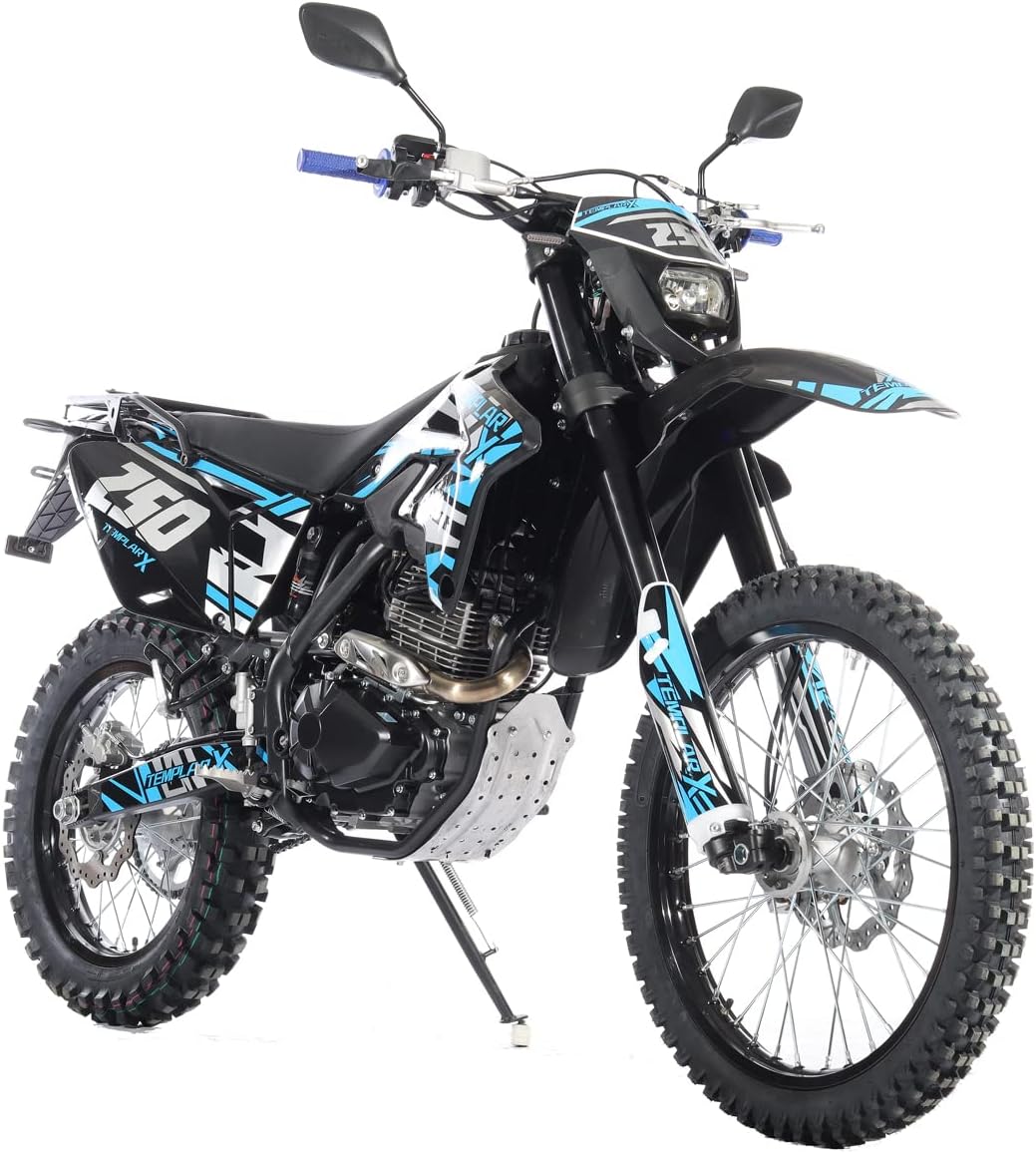 2025 X-PRO Templar X 250cc 6 Speed Dirt Bike with Zongshen Engine Pit Bike Gas Dirt Bikes