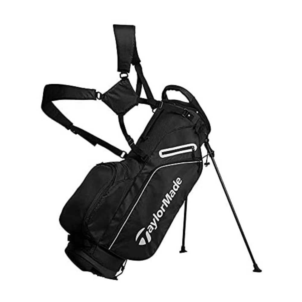 TaylorMade 5.0 ST Stand Bag, Black/White  sgtnighsdesigns