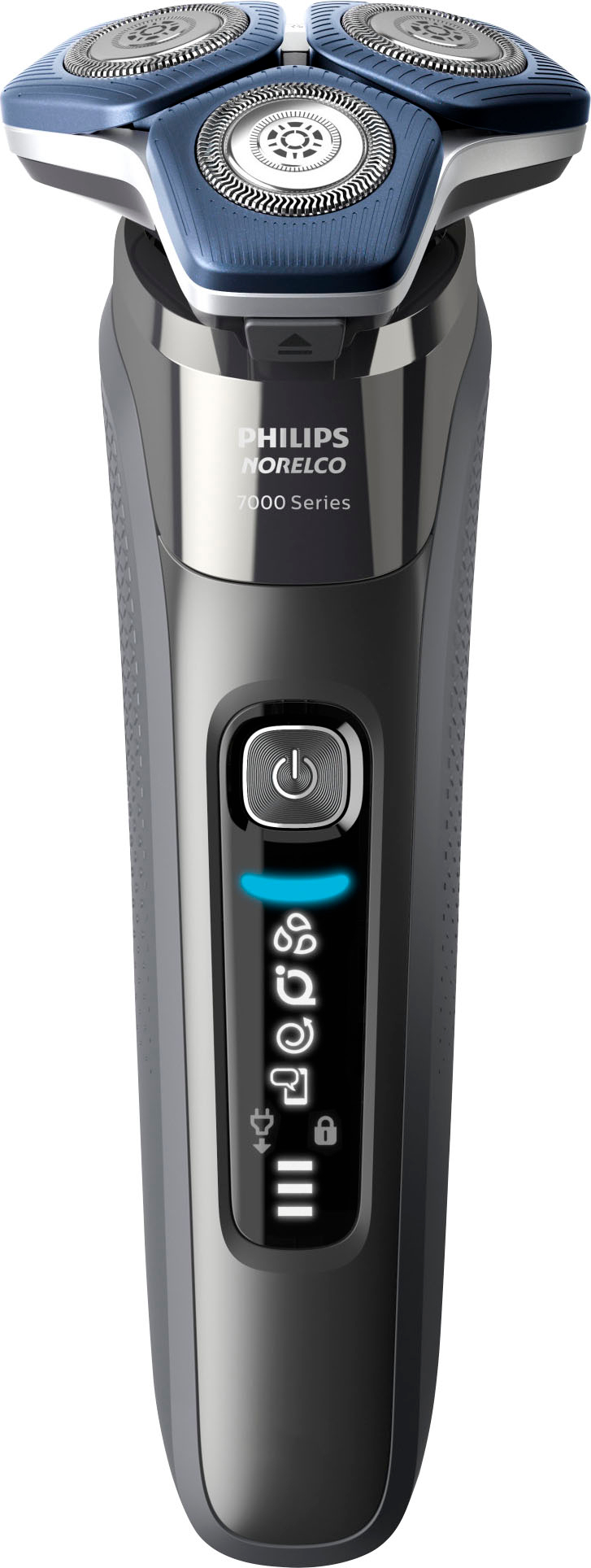 2025 Philips Norelco – Shaver 7200, Rechargeable Wet & Dry Electric Shaver with SenseIQ Technology and Pop-up Trimmer – Black