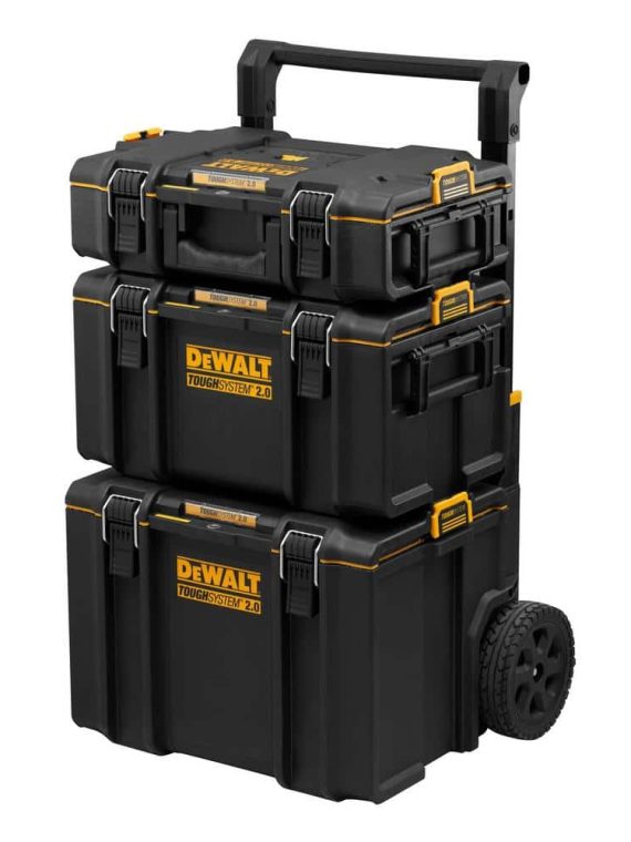 TOUGHSYSTEM 2.0 24 in. Tower Tool Box System (3 Piece Set) DWST60437