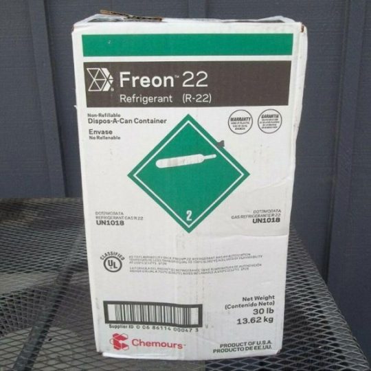 2025 R-22 Refrigerant 30lbs. New In Box / Sealed R22 30 Lb