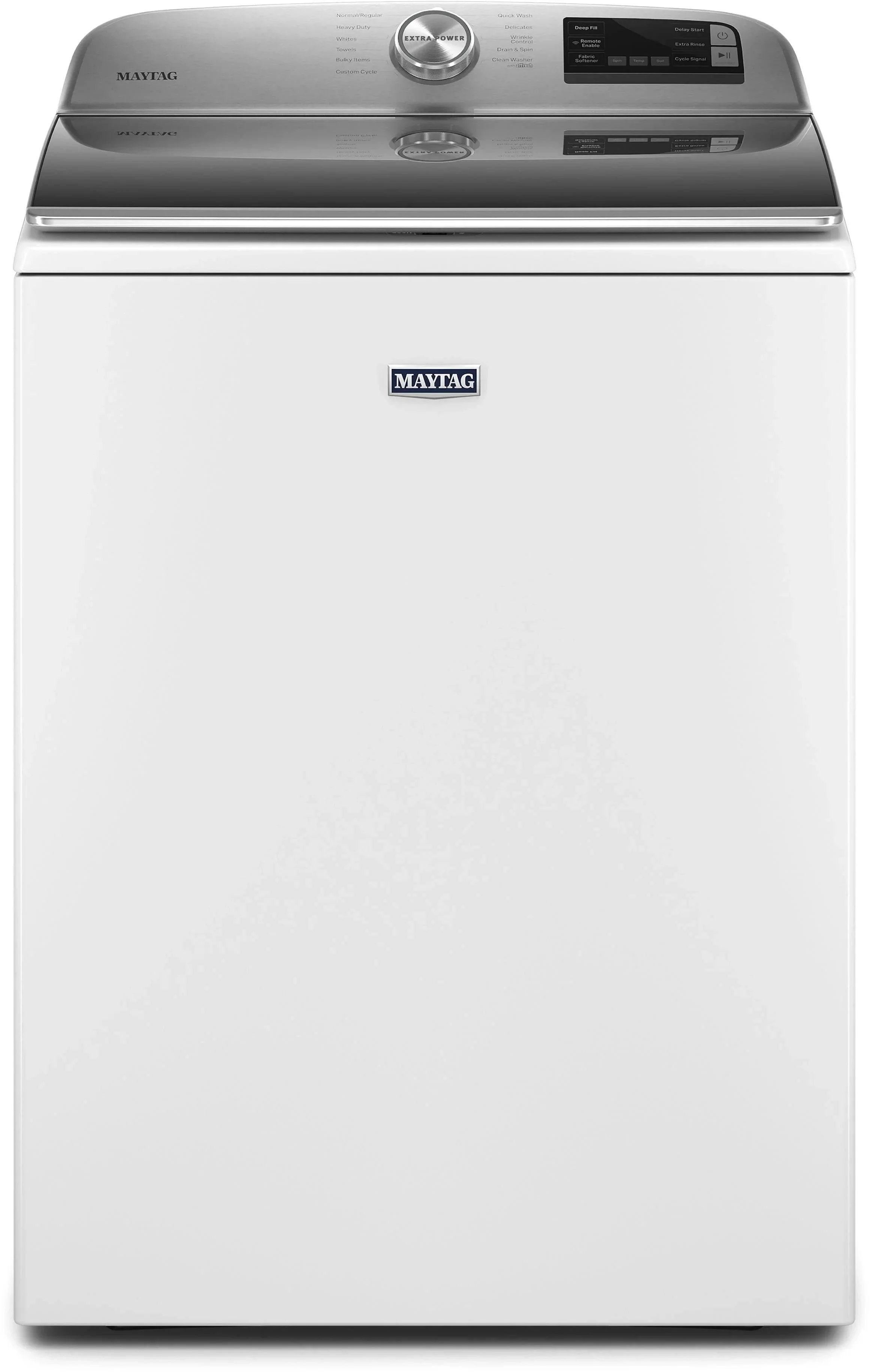Maytag Smart Top Load Washer with Extra Power - 4.7 Cu. ft. White