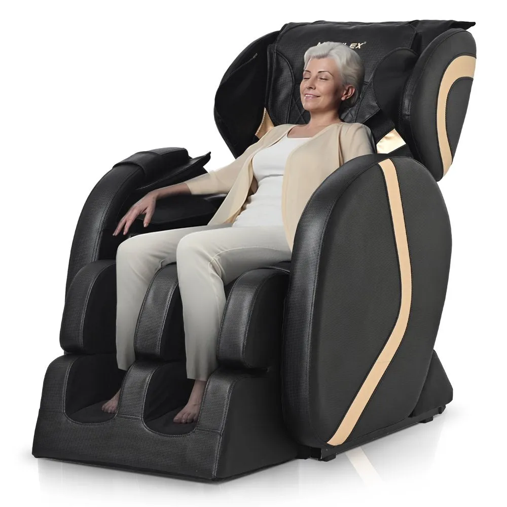 Molylex 2023 Small Massage Chair with Zero Gravity, Full Body Massage Chair with Heating, Airbags