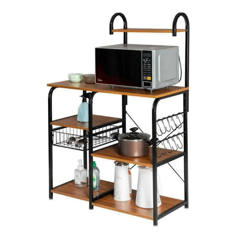 Premium Kitchen Microwave Storage Cart Stand 35.5′′