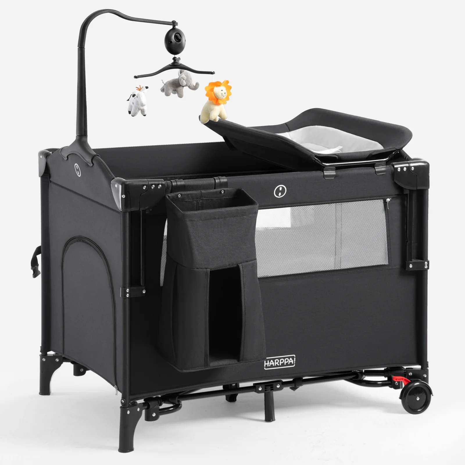 HARPPA Saimia | 5-in-1 Pack and Play Baby Bassinet & Playard