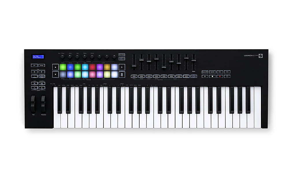 Novation – Launchkey 49 [MK3] USB MIDI Controller – Black