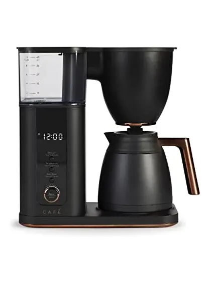 Café Specialty Drip Coffee Maker | 10-Cup Insulated Thermal Carafe | WiFi Enabled Voice-to-Brew Technology | Smart Home Kitchen Essentials | SCA Certified, Barista-Quality Brew | Matte Black