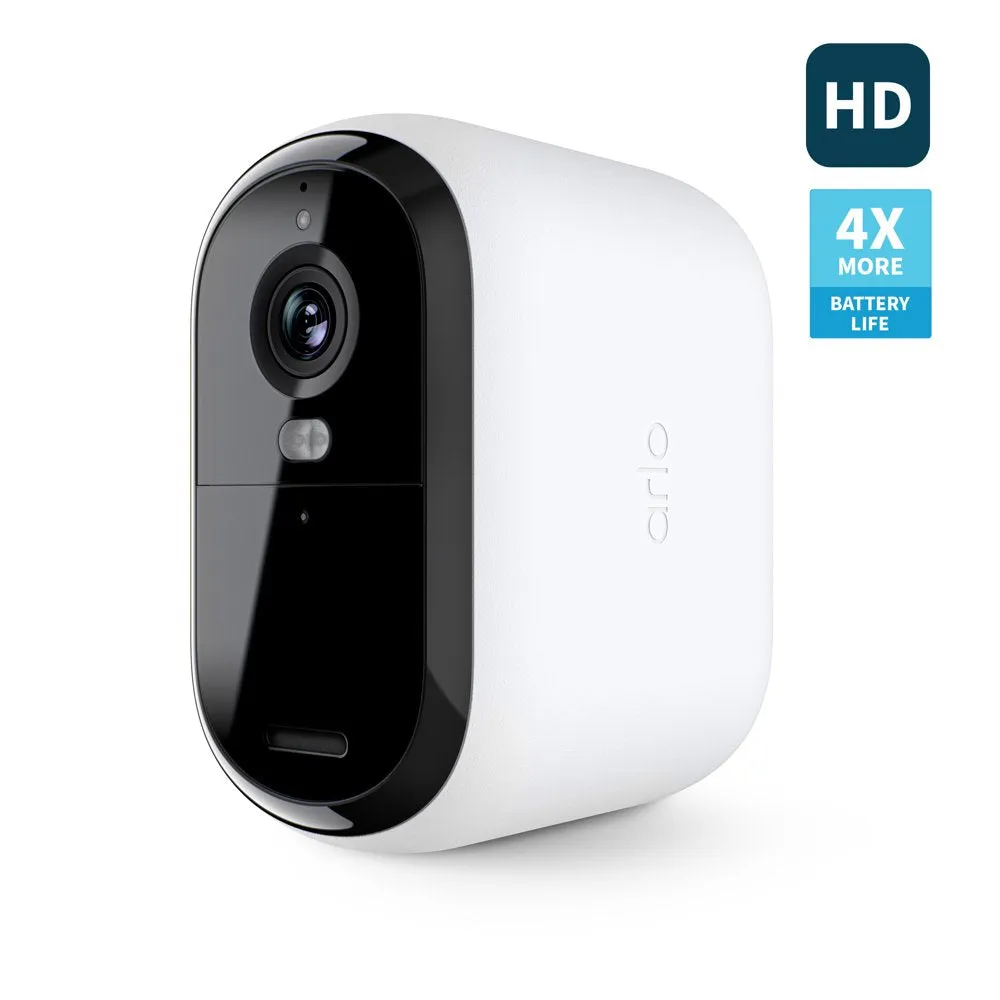 Arlo Essential XL Outdoor Camera HD - Wireless 1080P Security Surveillance Camera with 4X Longer Battery Life