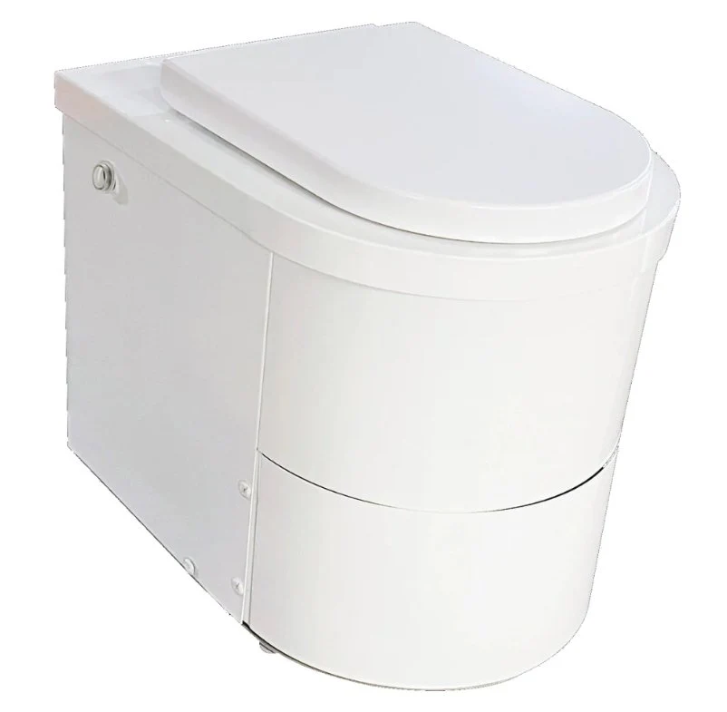 TinyJohn XL Gas or Electric - Waterless Incinerator Toilet