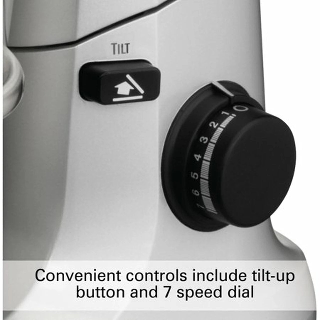 Hamilton Beach 7 Speed Silver Stand Mixer