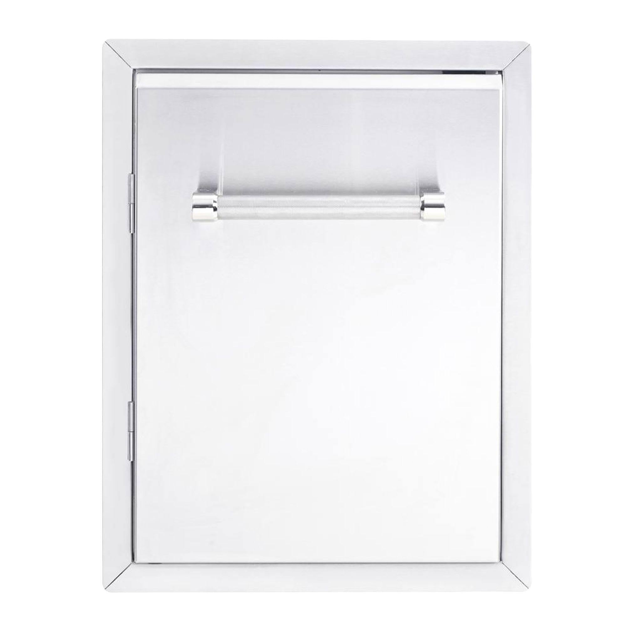 Outdoor Kitchen Built-In Grill Cabinet Single Access Door, Stainless 780-0019