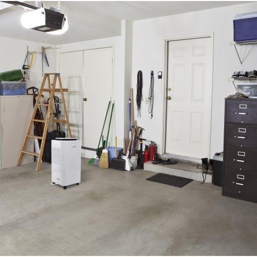 Ivation 11 Pint Small Compressor Dehumidifier – with Continuous Drain Hose for Smaller Spaces, Bathroom, Attic, Crawlspace and Closets – for Spaces Up to 216 Sq/Ft