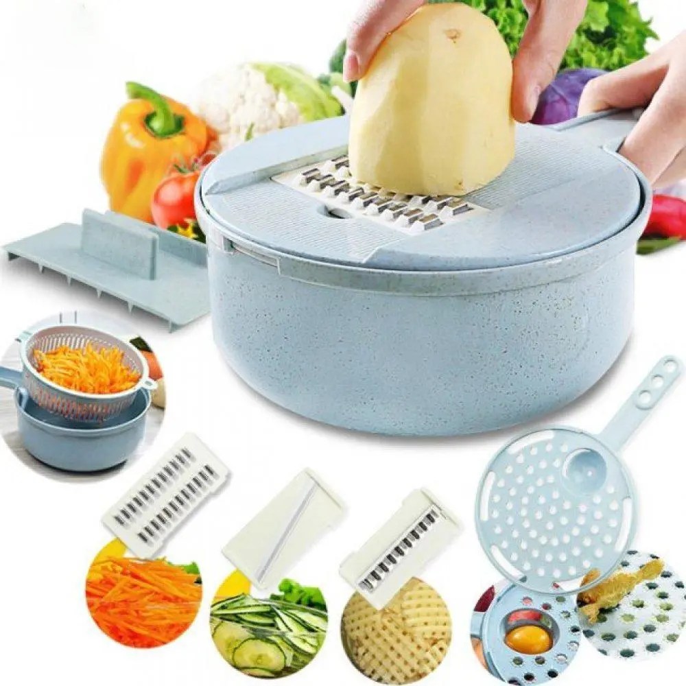 Mandoline Slicer Julienne Cutter Vegetable Potato Grater Egg Separator
