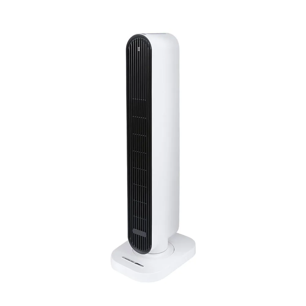 Portable heating tower instant space heater overheat protection white