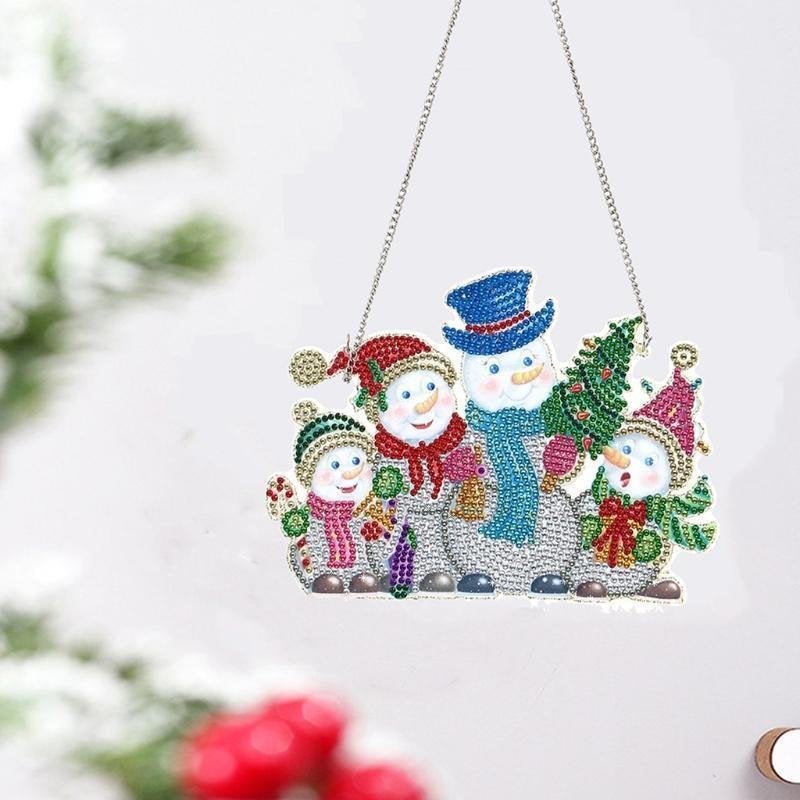 DIY 5D Gnome Doll Diamond Painting For Hanging Crafts Home Decoration