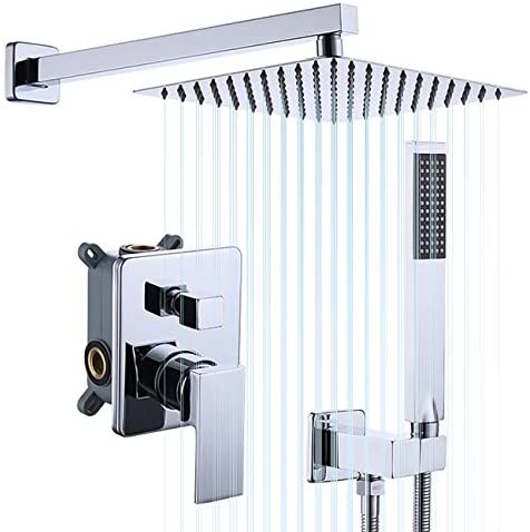 KES Shower System 12 Inch Rain Shower Head