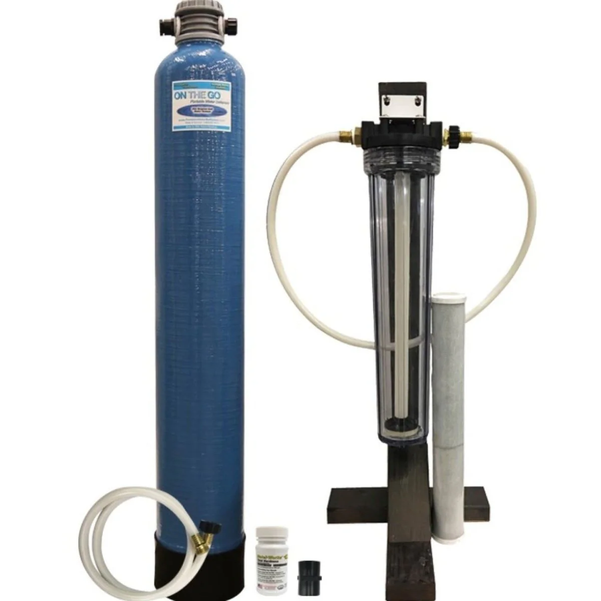 On The Go - Park Model Portable Water Softener and Salt Dispenser