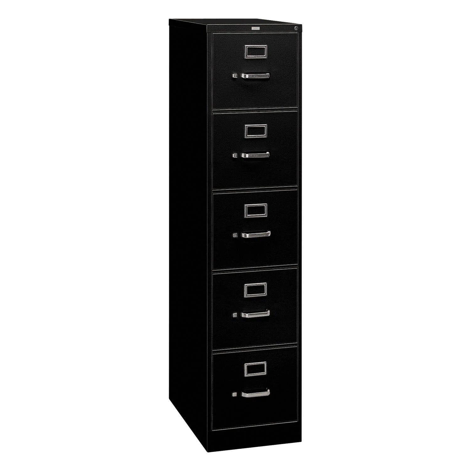 HON 26 1⁄2” 310 Series Five-Drawer Letter File Cabinet, Select Color