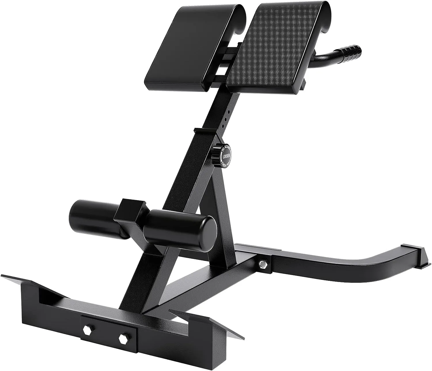 Loupusuo Roman Chair, Back Extension Bench, Multi Functional Ab Bench, Leg Strength Trainer